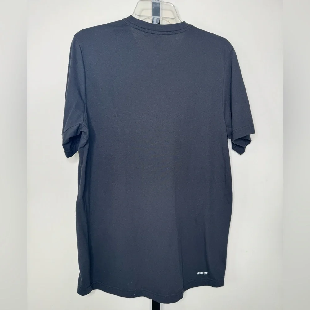 Adidas AeroReady Black Icon Training Shirt - Elevate Your Workout Style